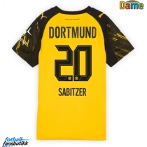 Borussia Dortmund Marcel Sabitzer #20 Hjemmedrakt Dame 2025-26 Kortermet